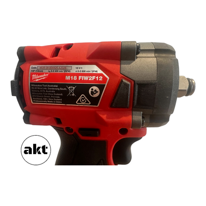 Milwaukee 18V 1/2" Impact Wrench Friction Ring Compact M18FIW2F12-0 Skin Only