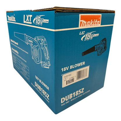 Makita DUB185Z 18V Blower Stubby Compact Cordless Skin Only