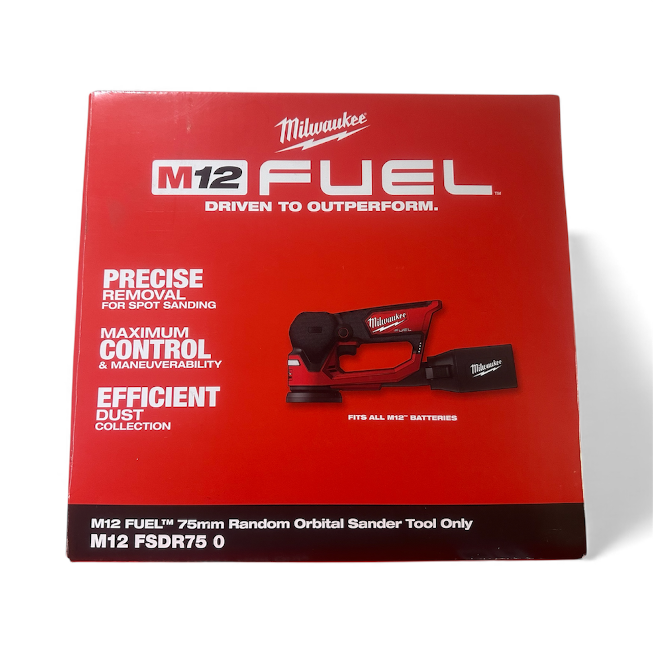 Milwaukee M12FSDR750 M12 FUEL 75mm Random Orbital Sander Tool Only