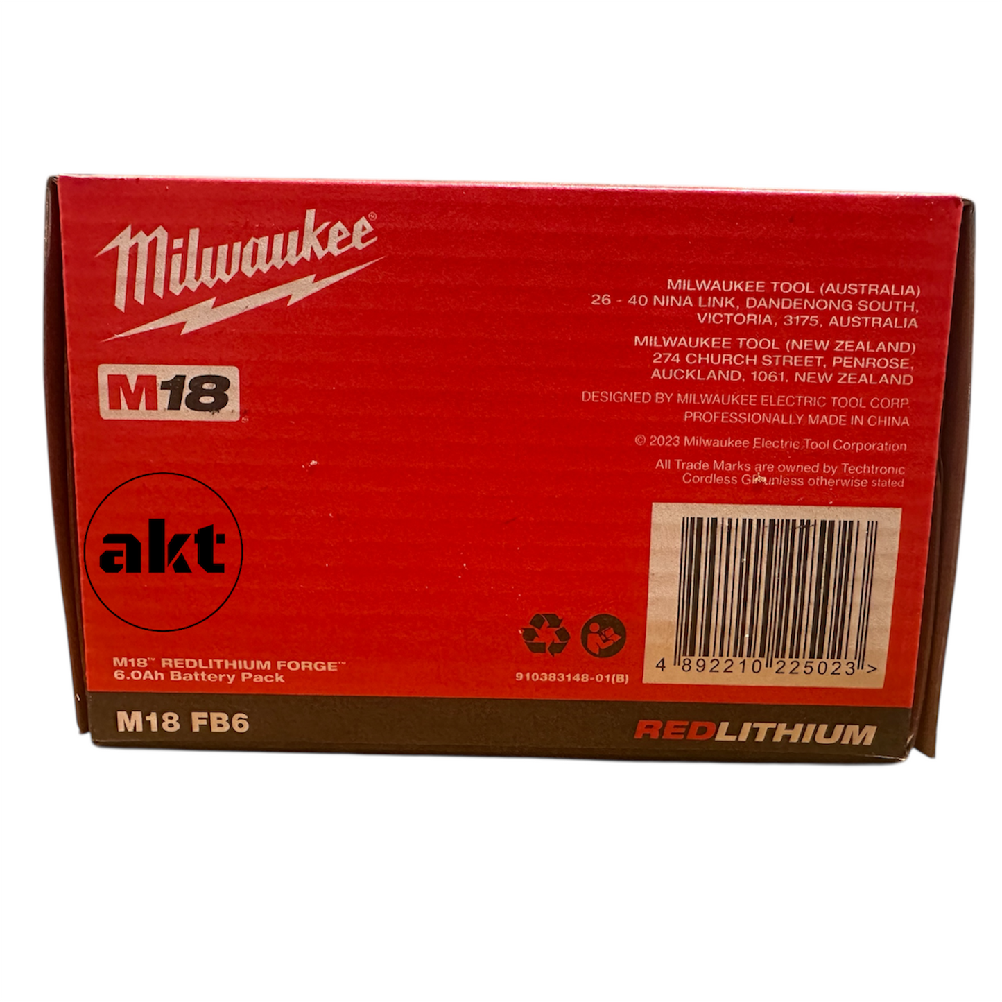 Milwaukee M18FB6 18V M18 REDLITHIUM 6.0Ah Forge Battery