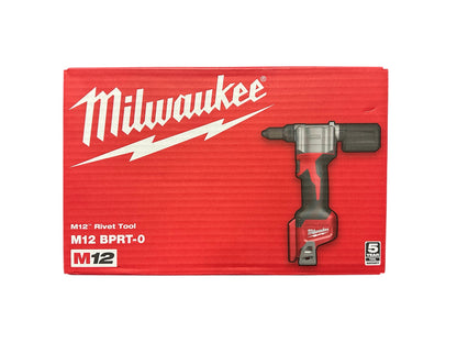Milwaukee Pop Rivet Tool 12V Cordless M12BPRT-0 Skin Only 