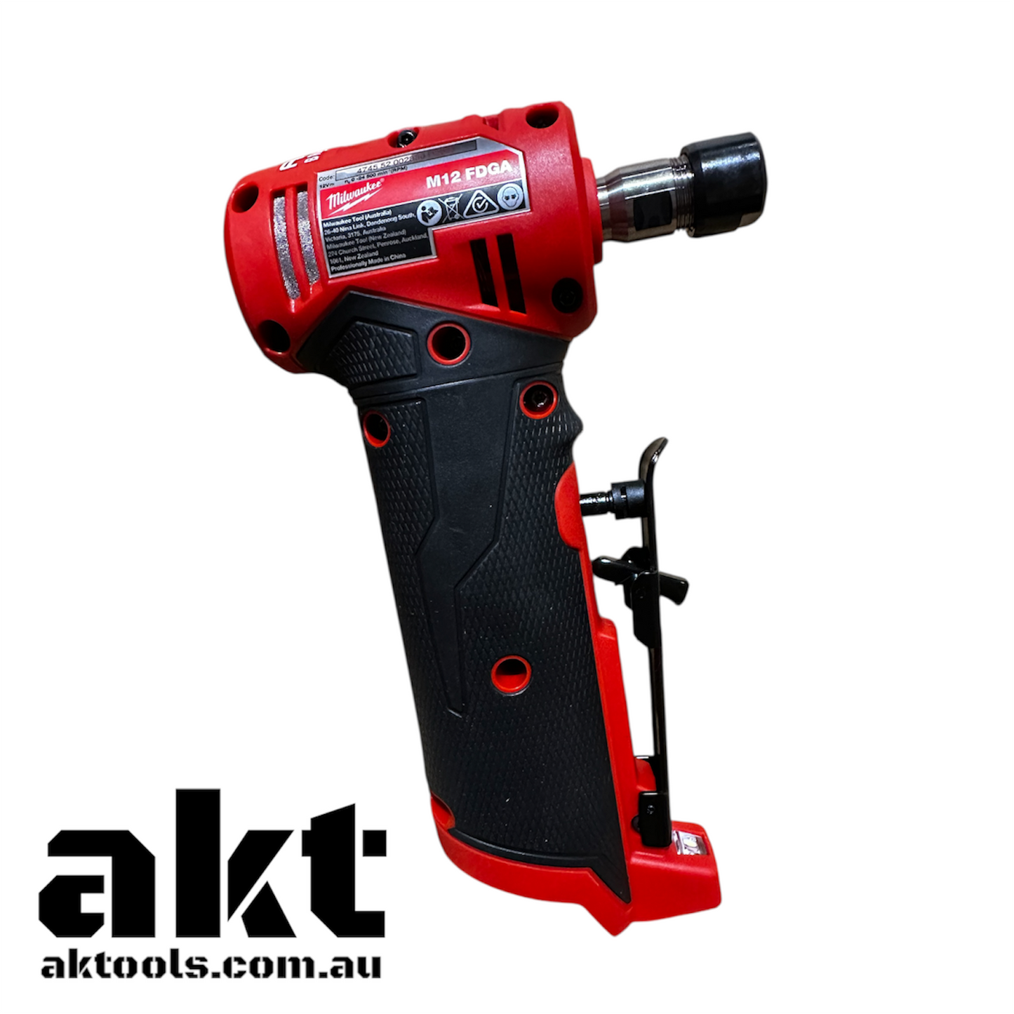 Milwaukee 12V FUEL Right Angle Die Grinder Skin M12FDGA-0