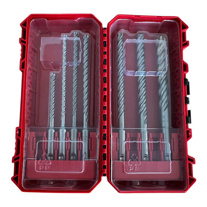 Milwaukee 7 Piece 5-12mm SDS Plus MX4 4-Cut Drill Bit Set 49323556