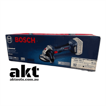 Bosch Professional 18V Brushless Angle Grinder 125mm GWS 18V-7 06019H9001
