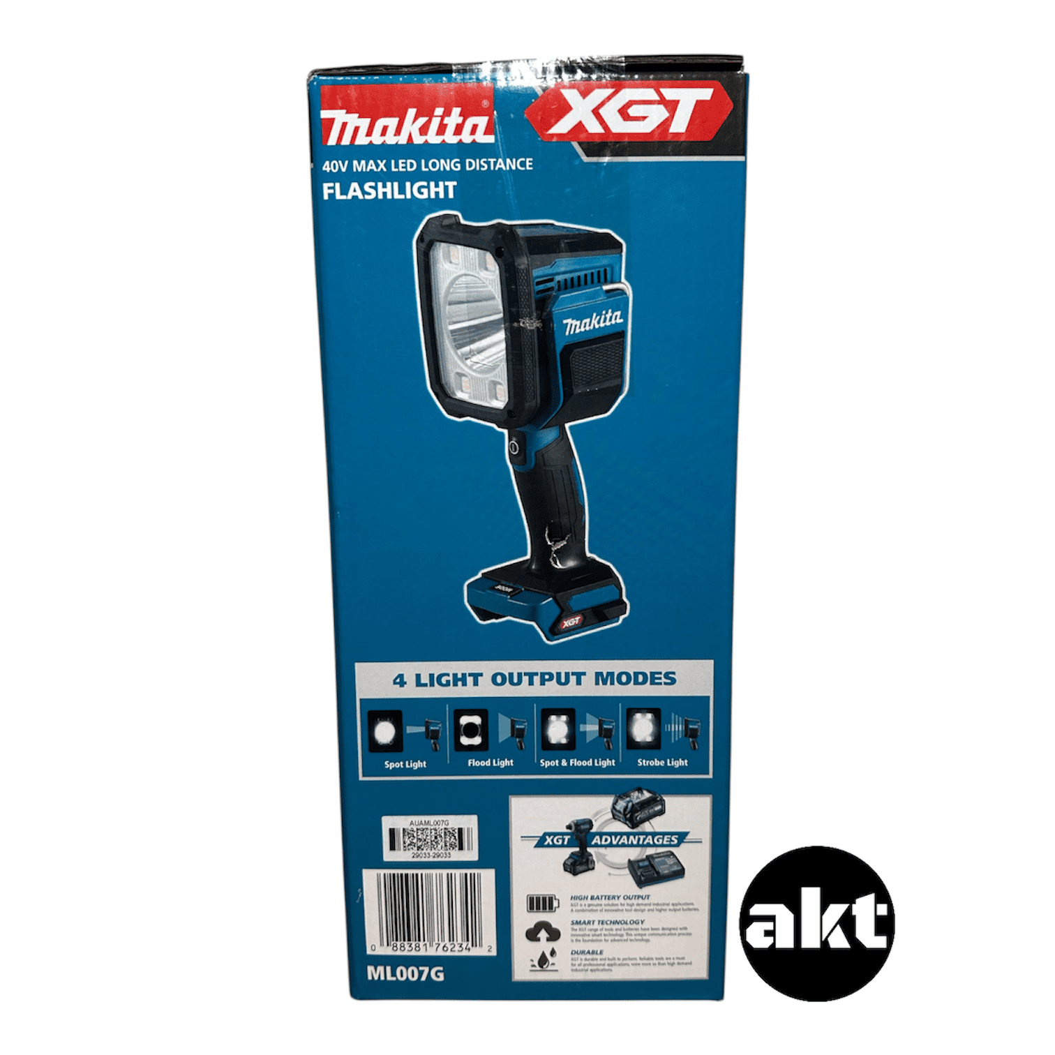 Makita ML007G 40V Max LED Long Distance Flashlight Skin Only-aktools