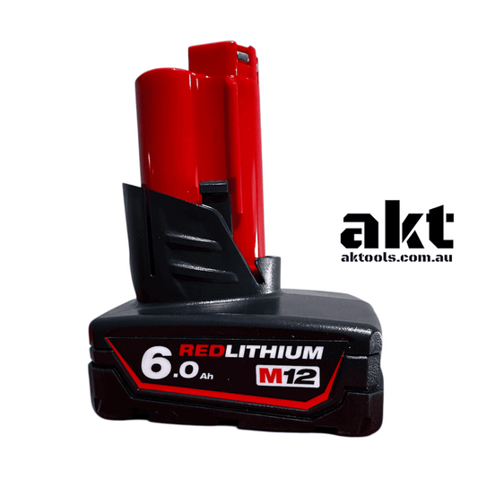 Milwaukee 12V Battery M12 6.0Ah Redlithium-ION M12B6