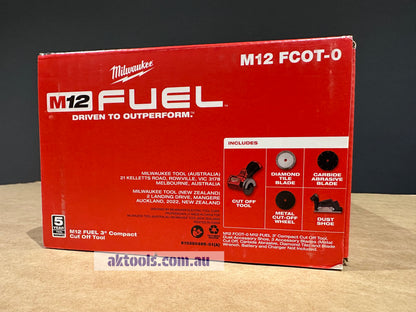 Milwaukee 12V M12 Cut-off tool M12FCOT-0 Skin Tool 