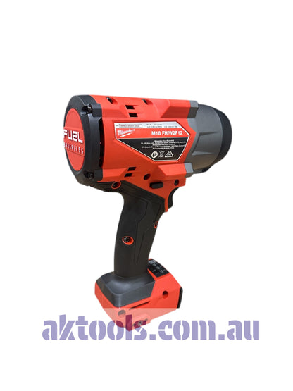 Milwaukee 18V 1/2" High Torque Impact Wrench with Friction Ring M18 FUEL M18FHIW2F120 - Skin Only 