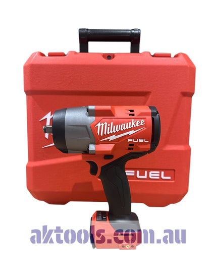 Milwaukee 18V 1/2" High Torque Impact Wrench with Friction Ring M18 FUEL M18FHIW2F120 - Skin Only 