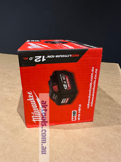 Milwaukee 18V Battery 12.0Ah Redlithium-ION High Output Battery Pack M18HB12 