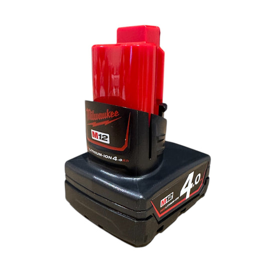 Milwaukee 12V Battery 4.0Ah 12V RED LI-ION M12B4 Genuine Original 