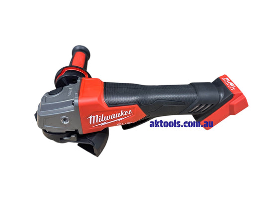 Milwaukee m18 fuel angle grinder with deadman paddle switch M18FAG125XPD