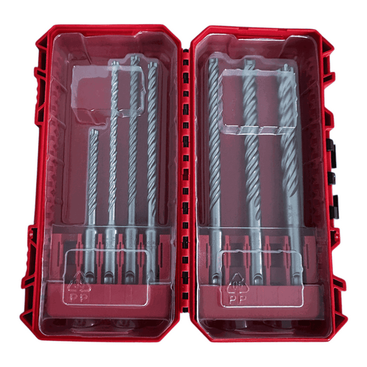 Milwaukee 7 Piece 5-12mm SDS Plus MX4 4-Cut Drill Bit Set 49323556