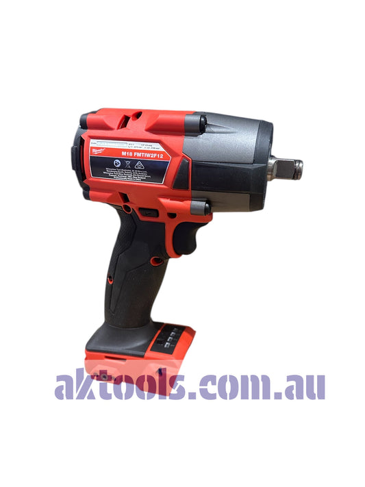 Milwaukee M18FMTIW2F12-0 M18 18V Mid-Torque Impact Wrench 1/2" with Friction Ring Skin Only 