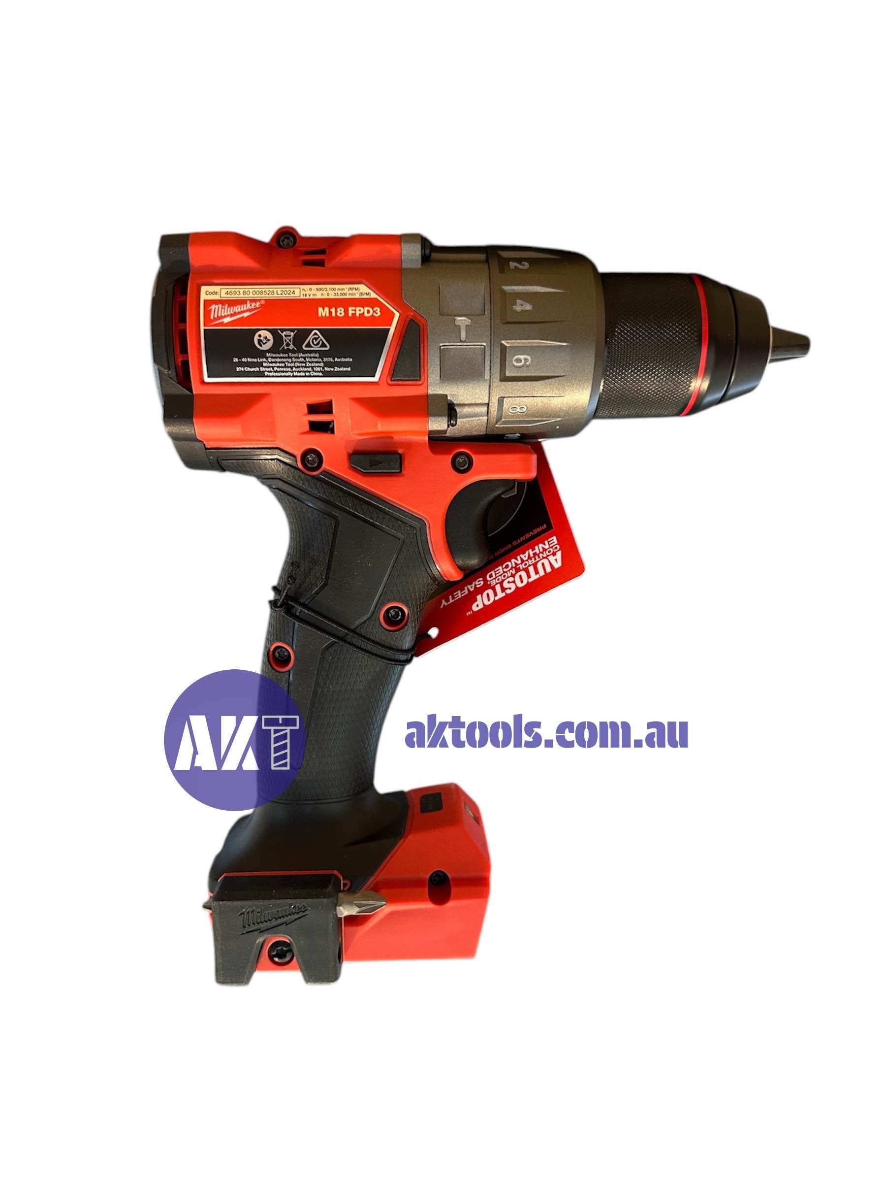 Milwaukee M18FPD3-0 GEN-4 18V Fuel™ 13mm Hammer Drill Driver Skin Tool