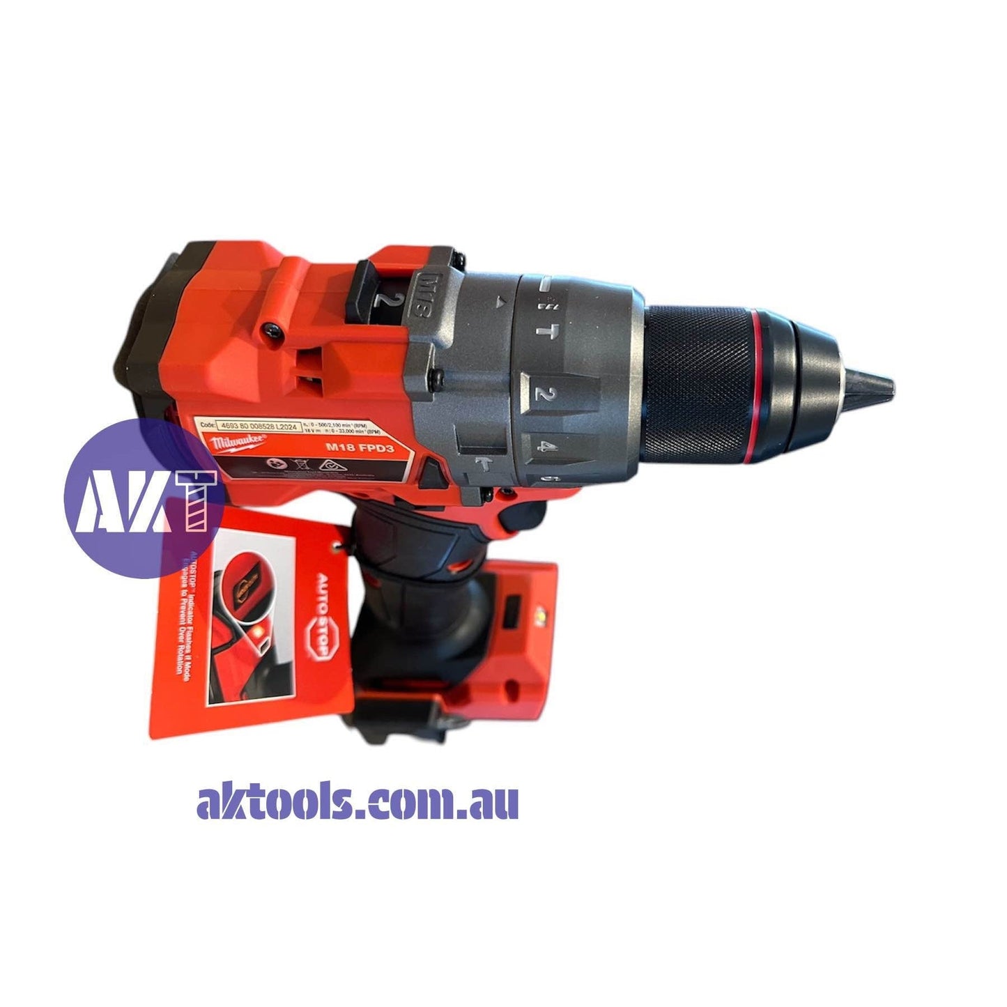 Milwaukee M18FPD3-0 GEN-4 18V Fuel™ 13mm Hammer Drill Driver Skin Tool
