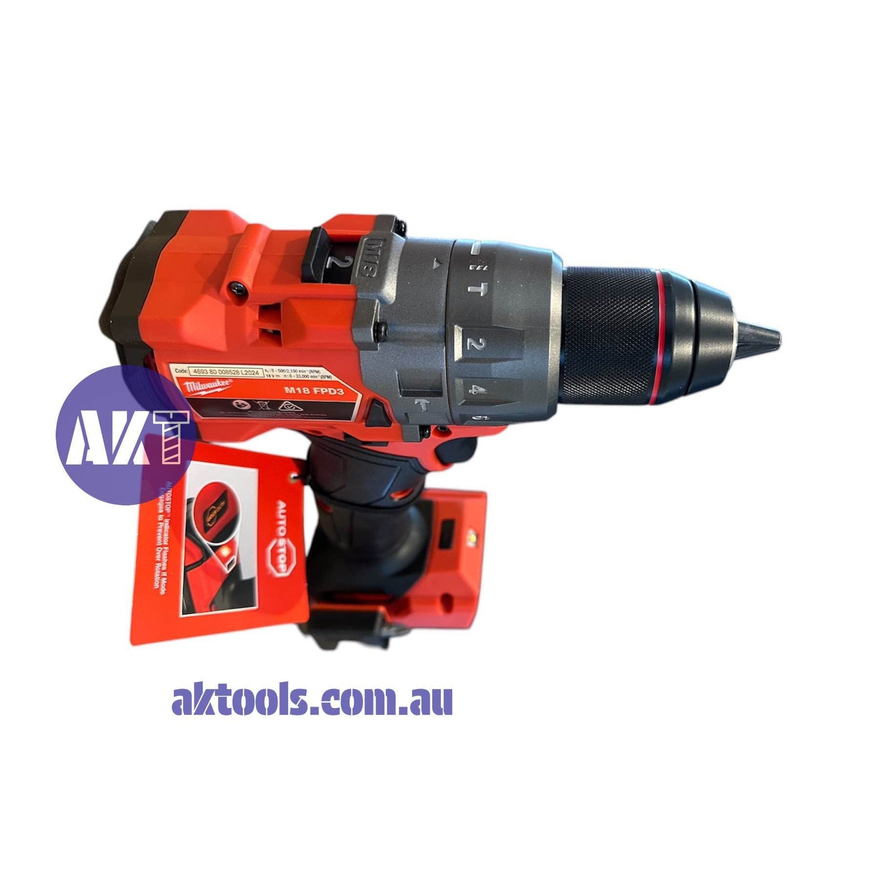 Milwaukee M18FPD3-0 GEN-4 18V Fuel™ 13mm Hammer Drill Driver Skin Tool