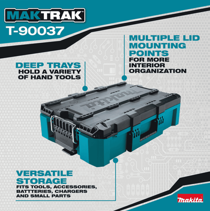Makita MakTrak Medium Tool Box - T-90037-aktools