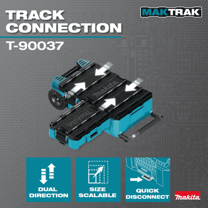 Makita MakTrak Medium Tool Box - T-90037-aktools