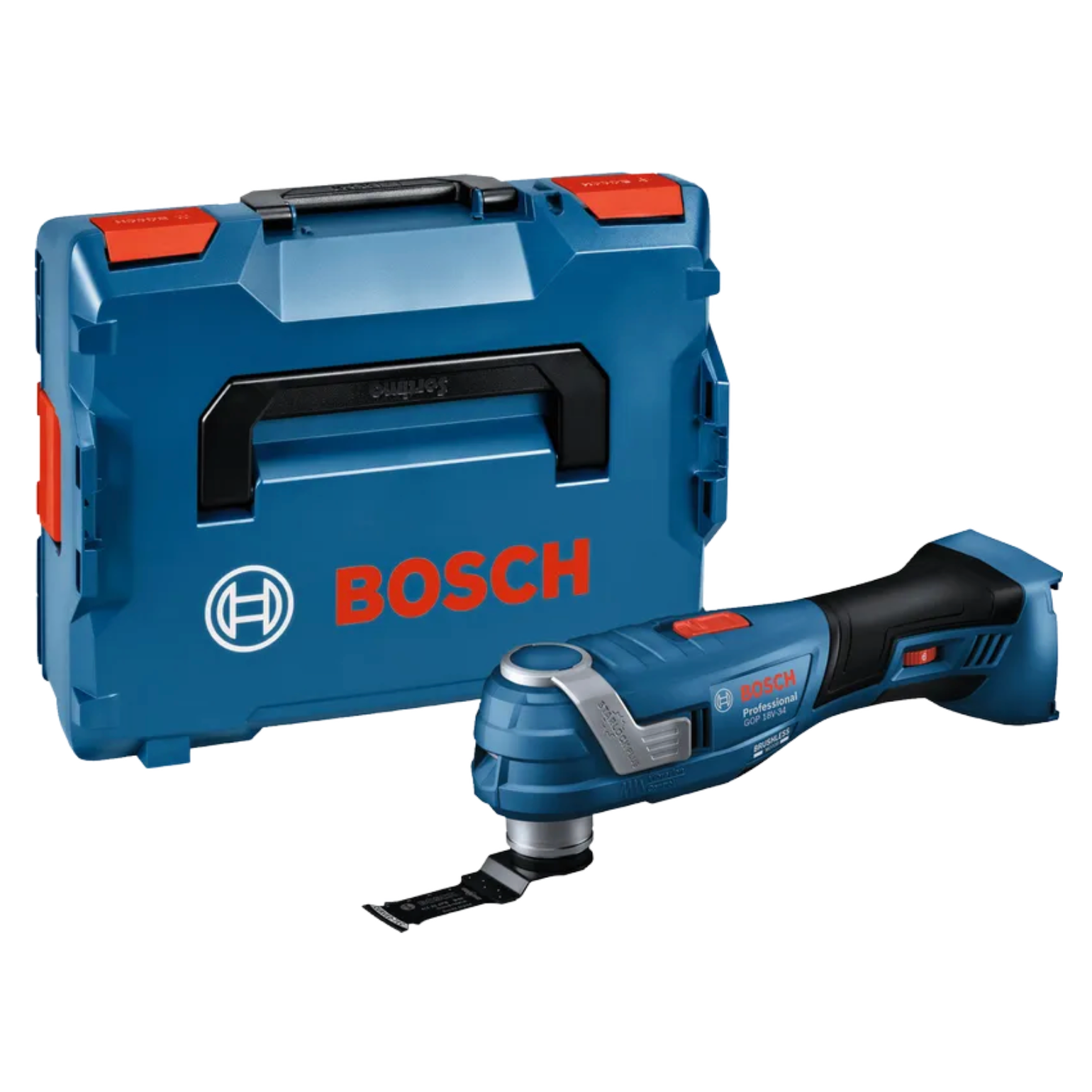 BOSCH 18V Brushless Starlock Oscillating Multitool GOP 18V-34 in L-BOXX Case