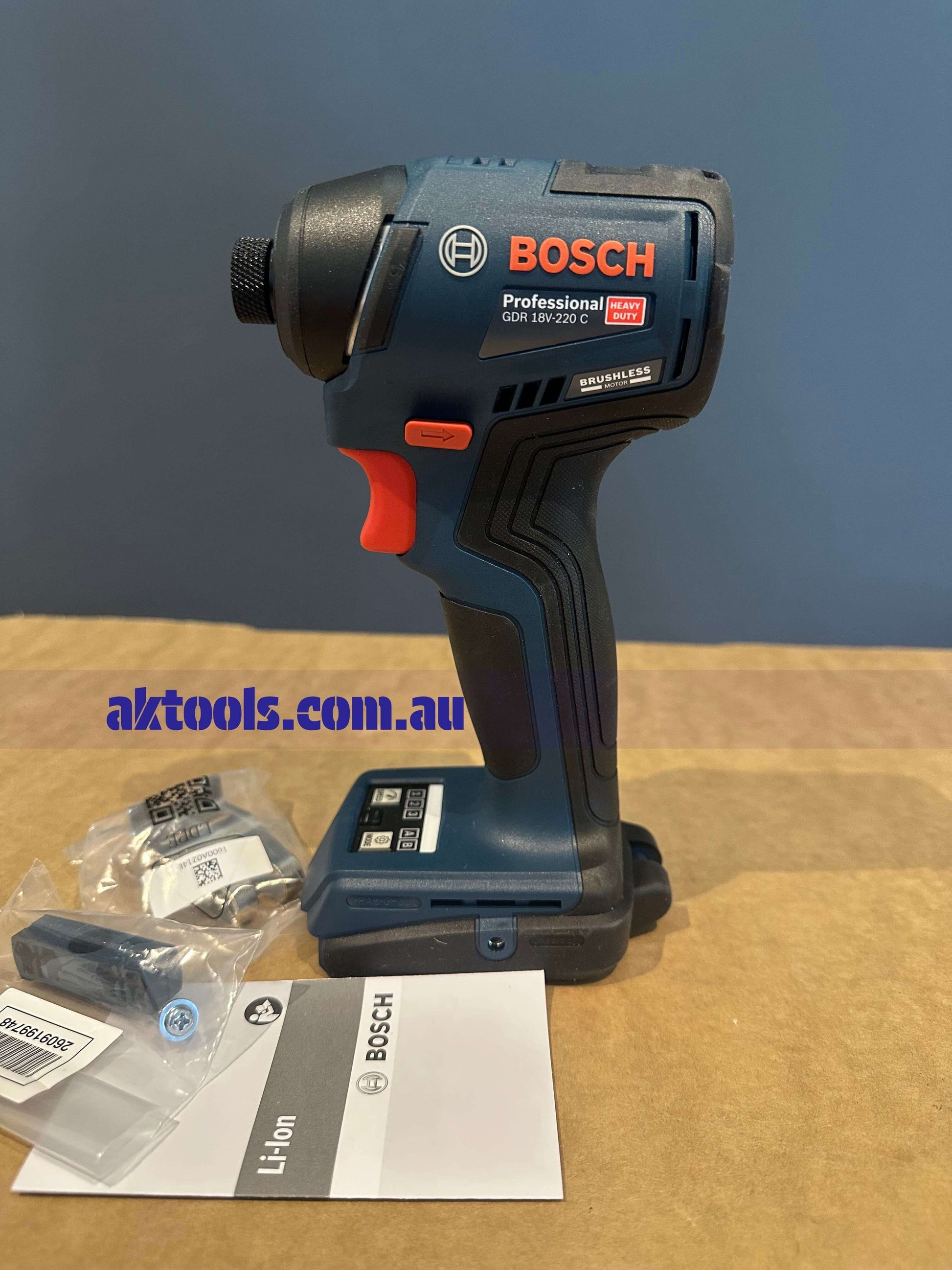 Bosch Blue 18V Impact Driver GDR 18V-220 C Skin Only 