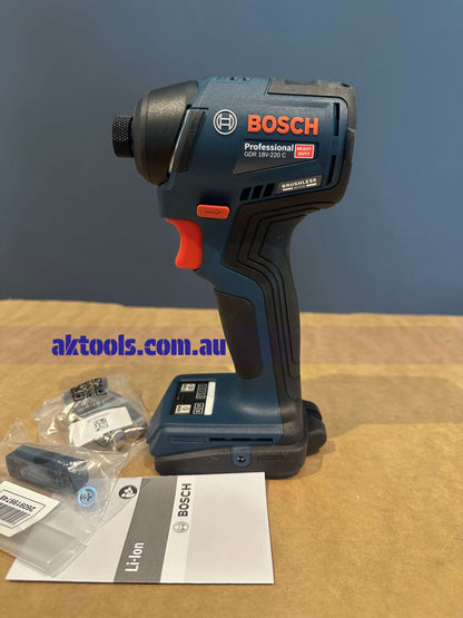 Bosch Blue 18V Impact Driver GDR 18V-220 C Skin Only 