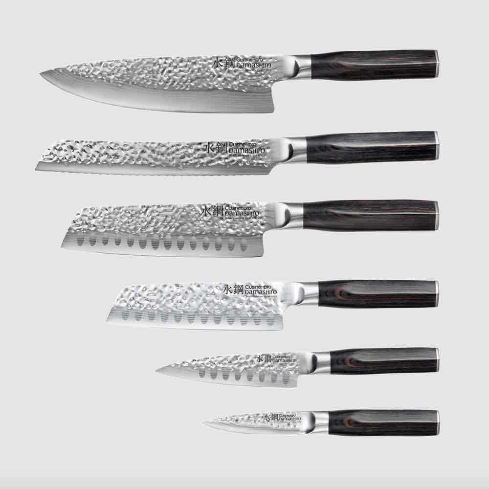 Cuisine Pro Damashiro Emperor Knife Block SHI 7PC Set 8