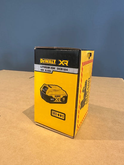 DeWalt 18V XR 5.0Ah LITHIUM-ION Battery DCB184-XE 