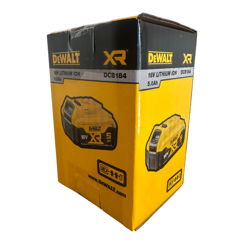 DeWalt 18V XR 5.0Ah LITHIUM-ION Battery DCB184-XE 6