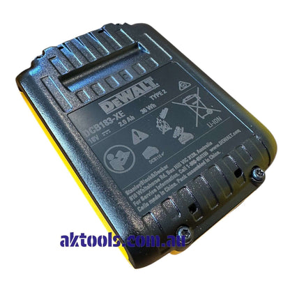 DeWalt Compact 18V Battery 2.0Ah XR DCB183-XE 3