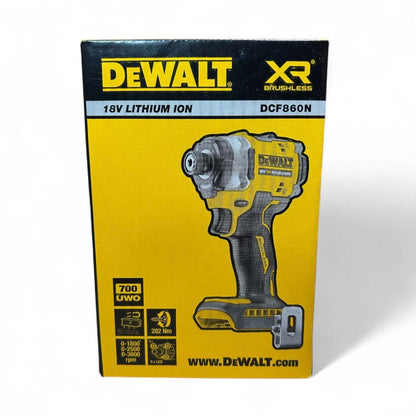 DeWalt DCF860N-XJ 18V XR Brushless 3 Speed Impact Driver Skin Only 2