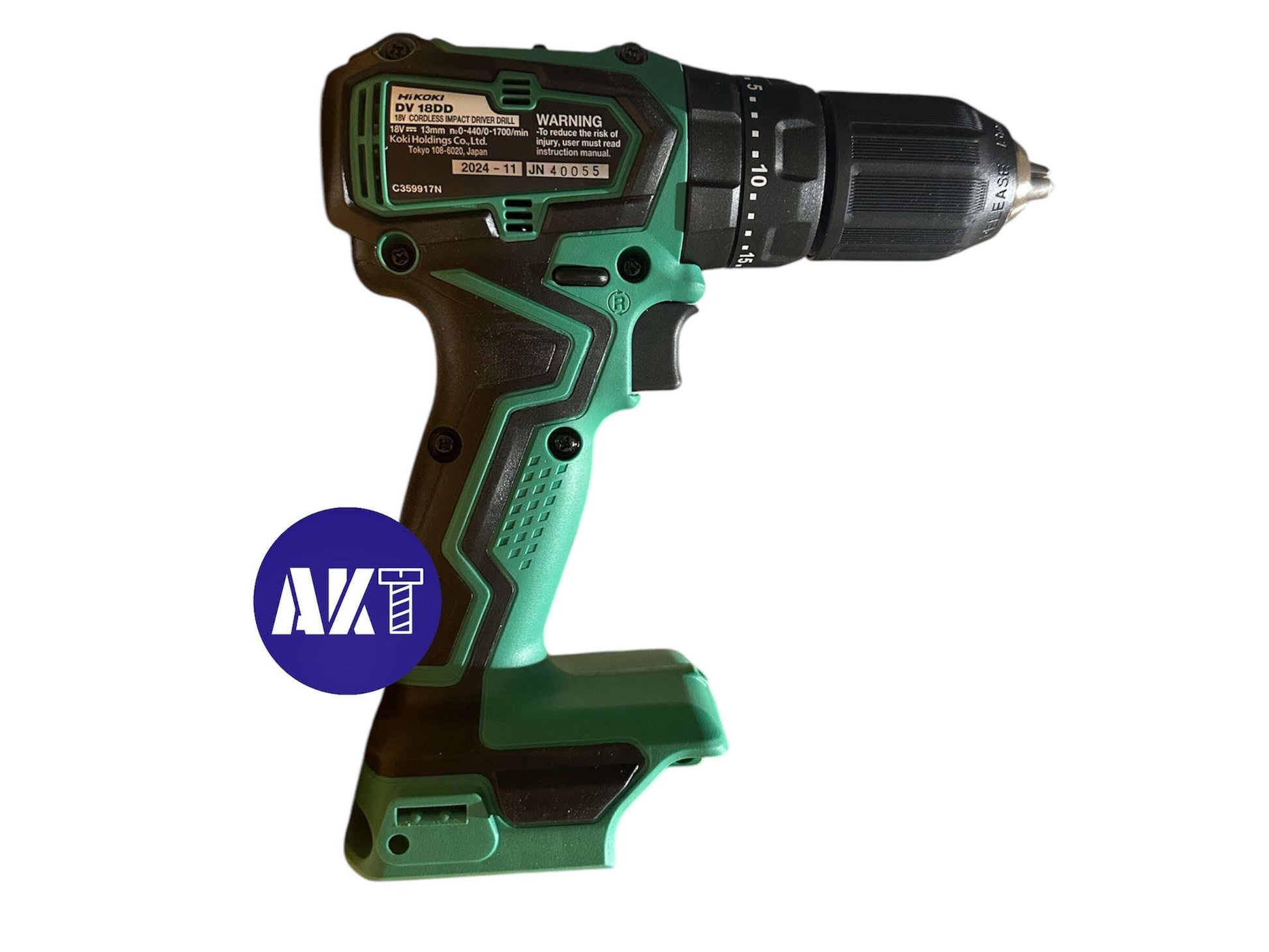 HIKOKI 18V Brushless Compact Hammer Driver Drill Skin DV18DD(H4Z) Skin