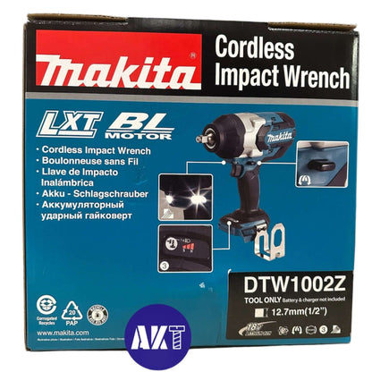 Makita DTW1002Z 18V Brushless 1/2" Impact Wrench Skin Only Genuine