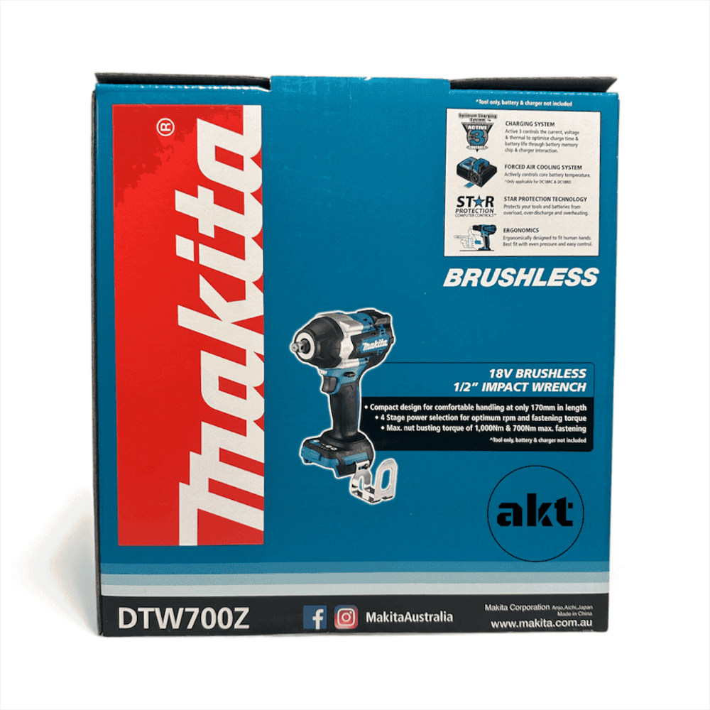Makita DTW700RT 18V LXT Brushless 1/2" Impact Wrench