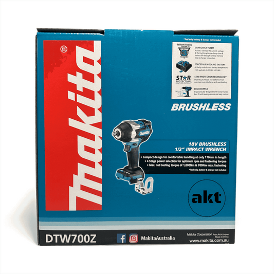 Makita DTW700RT 18V LXT Brushless 1/2" Impact Wrench