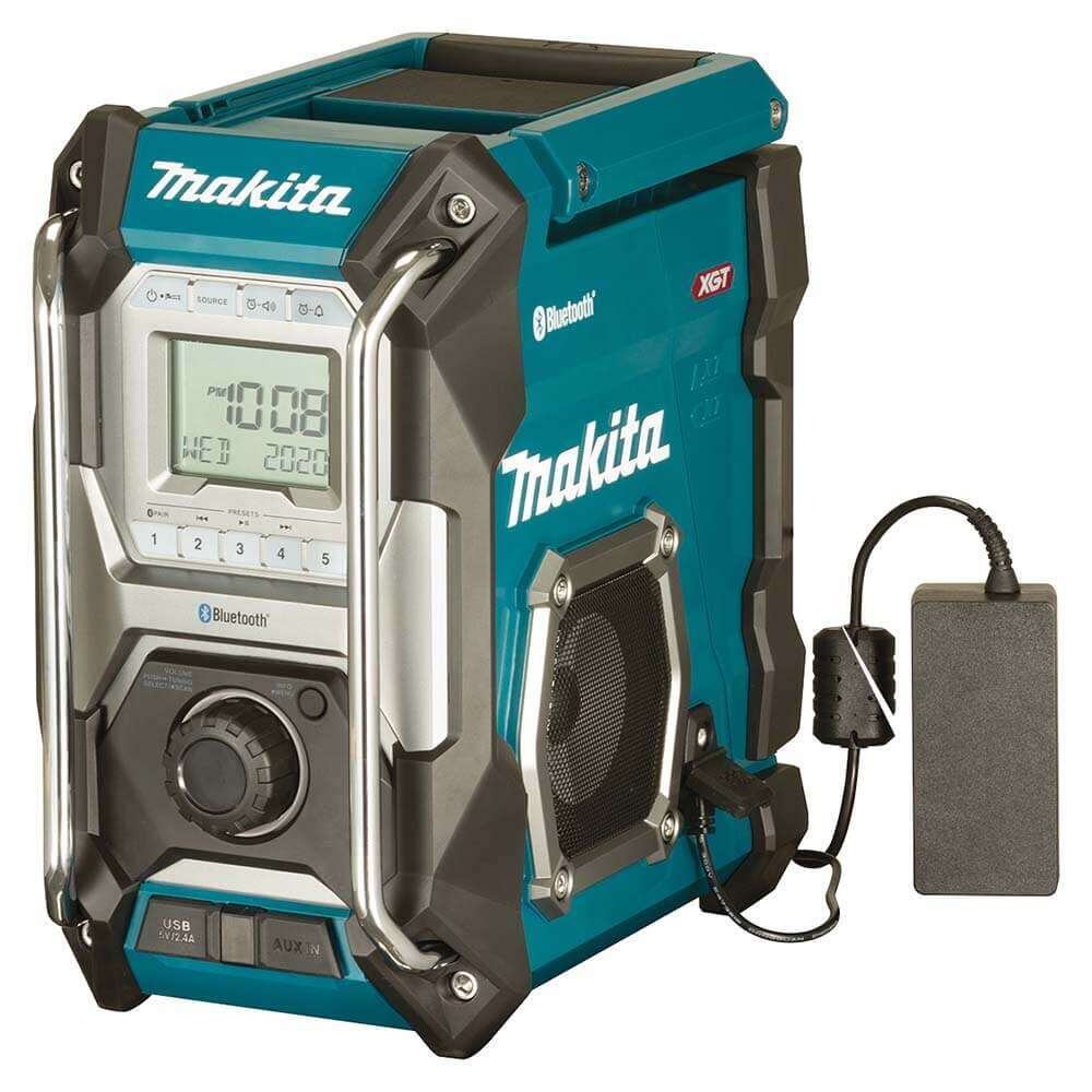 Makita XGT MR002GZ 40V 18V 12V Bluetooth Jobsite Radio