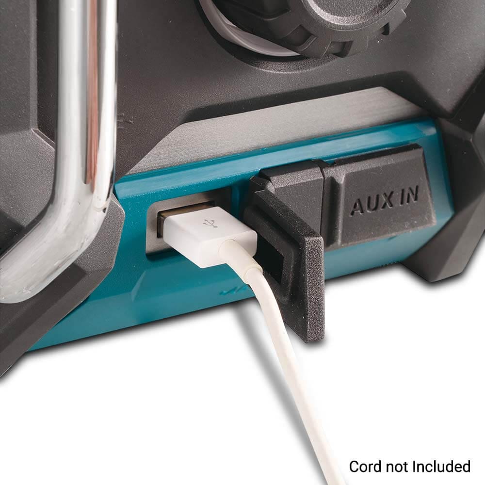 Makita XGT MR002GZ 40V 18V 12V Bluetooth Jobsite Radio