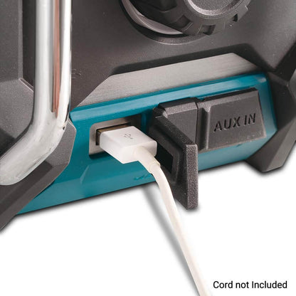 Makita XGT MR002GZ 40V 18V 12V Bluetooth Jobsite Radio