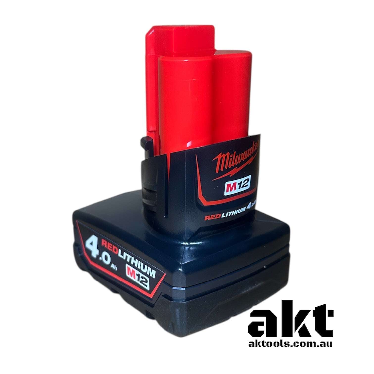 Milwaukee 12V Battery 4.0Ah 12V RED LI-ION M12B4 Genuine Original AK TOOLS