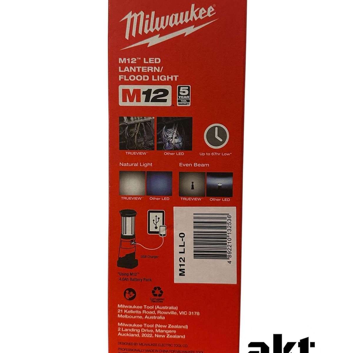 Milwaukee 12V M12 LED Lantern Flood Light M12LL-0 2