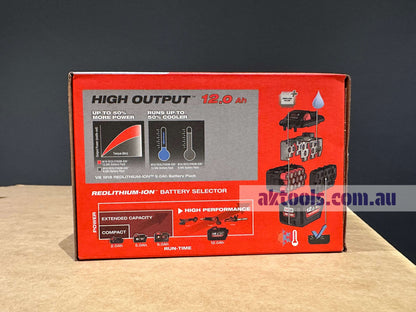 Milwaukee 18V Battery 12.0Ah Redlithium-ION High Output Battery Pack M18HB12 