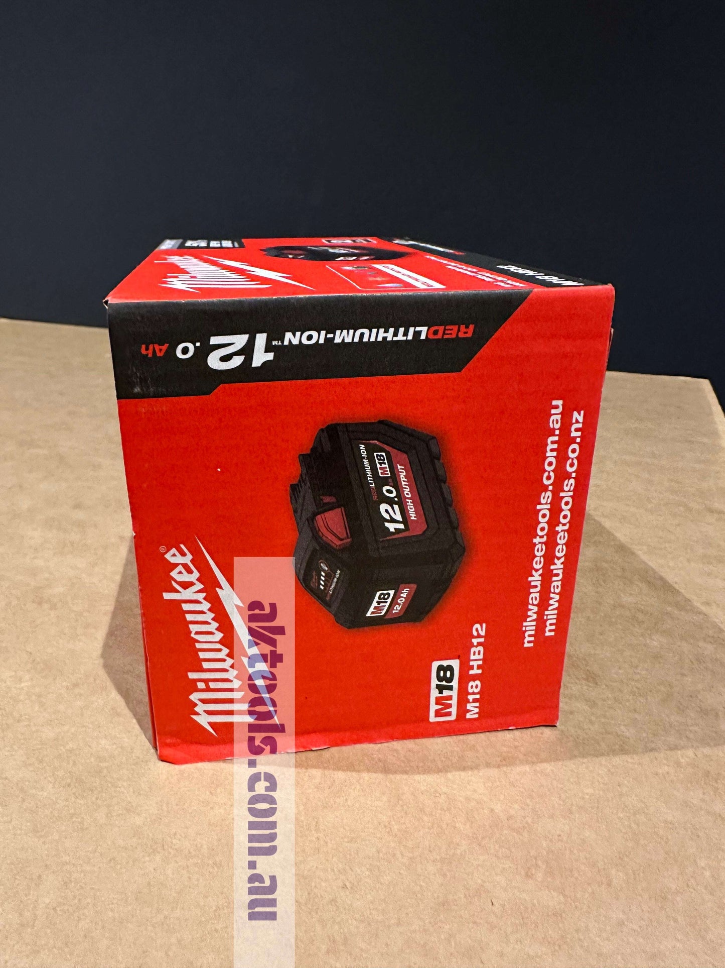 Milwaukee 18V Battery 12.0Ah Redlithium-ION High Output Battery Pack M18HB12 