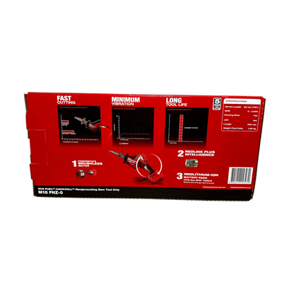 Milwaukee 18V HACKZALL Reciprocating Saw M18 FUEL M18FHZ-0 Skin Tool Only 5