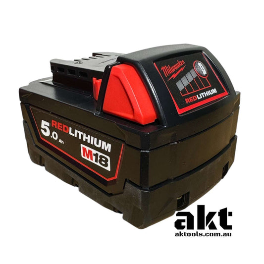 Milwaukee 5Ah Battery 18V REDLITHIUM-ION M18B5 Genuine