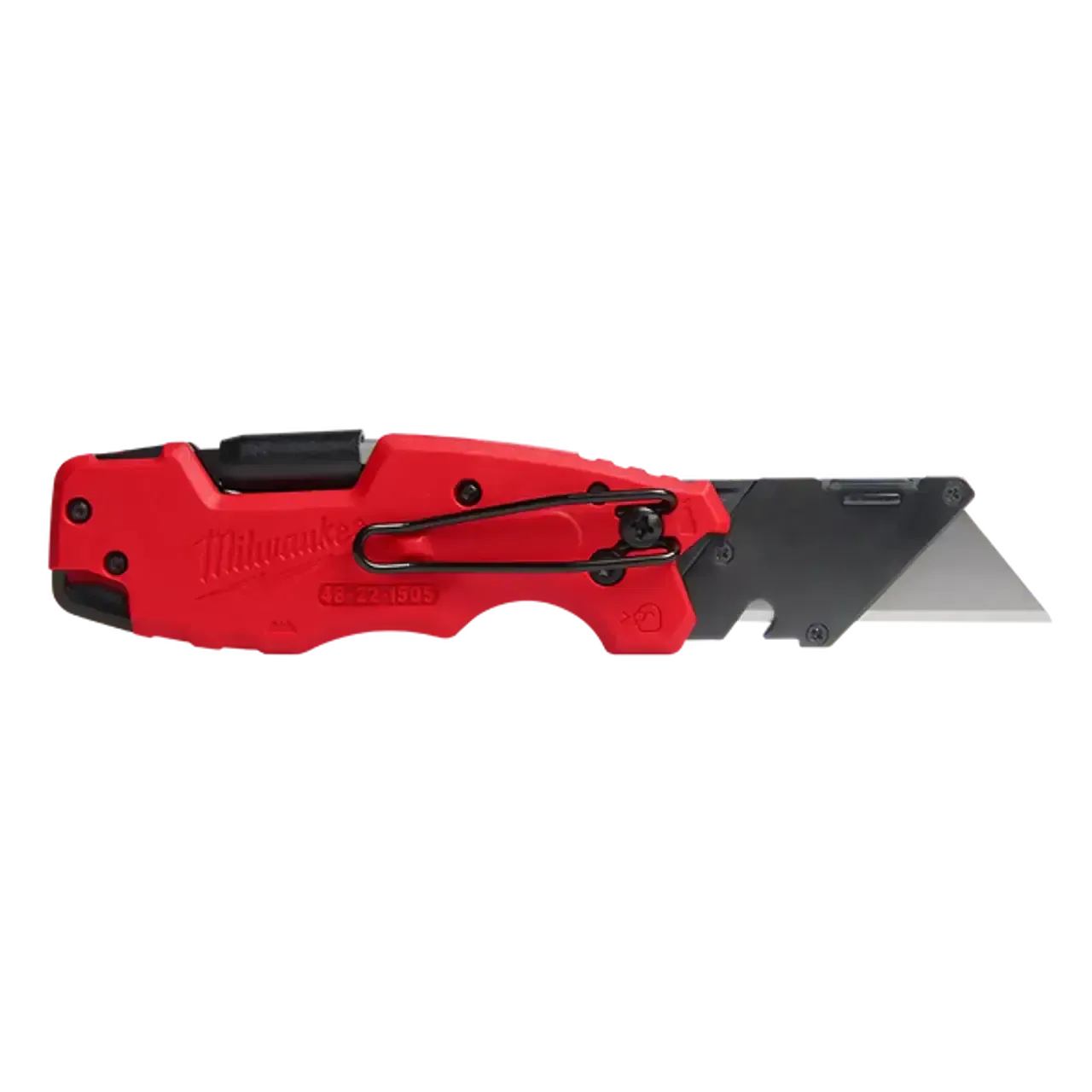 Milwaukee Fastback 6IN1 Folding Utility Knife Wire Belt Clip 48-22-1505 4