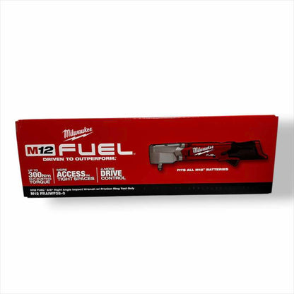 Milwaukee M12FRAIWF38-0 12V 3/8" Right Angle Impact Wrench 2
