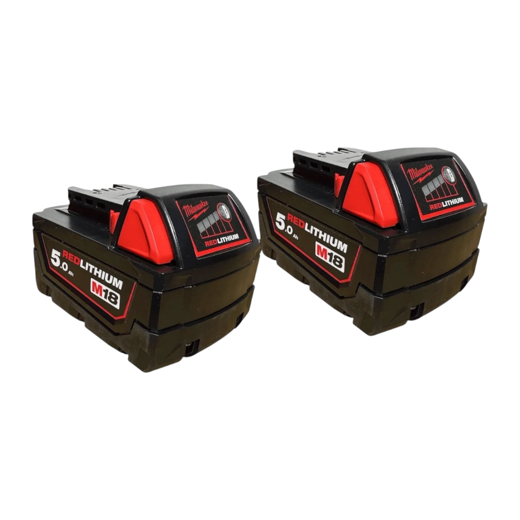 Milwaukee M18B5 M18 18V 5.0AH Battery TWIN PACK